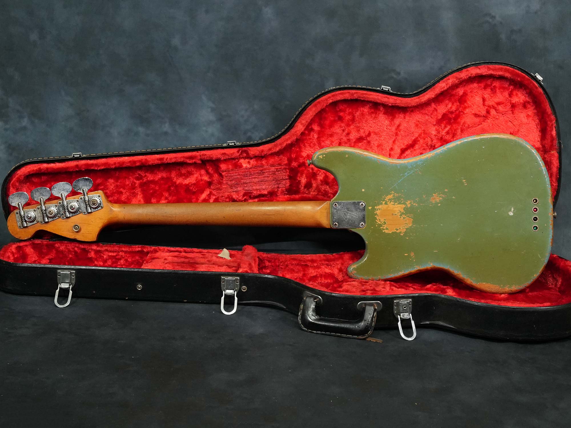 Fender 1966 Mustang Bass Blue ”Fender Decal Only”
